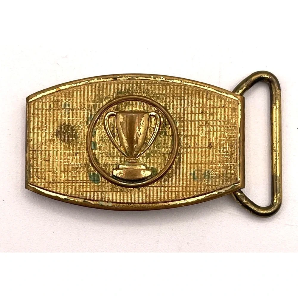 Trein Jewelry 14K Gold Filled Trophy Cup Belt Buckle